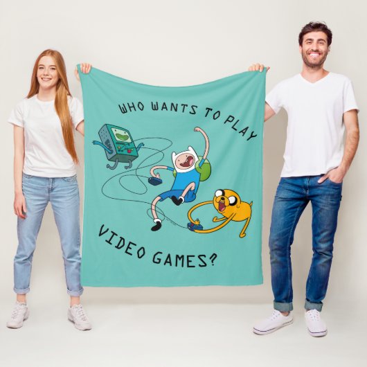 Abenteuerzeit | Spielen mit BMO Fleecedecke (Beispiel)