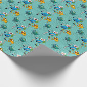 Abenteuerzeit | Spielen mit BMO Geschenkpapier (Ecke)