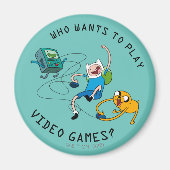 Abenteuerzeit | Spielen mit BMO Magnet (Vorne)