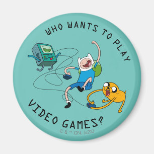 Abenteuerzeit Spielen mit BMO Magnet