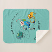 Abenteuerzeit | Spielen mit BMO Sherpadecke (Vorderseite (Horizontal))