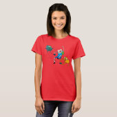 Abenteuerzeit | Spielen mit BMO T-Shirt (Vorne ganz)