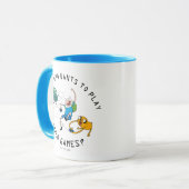 Abenteuerzeit | Spielen mit BMO Tasse (Vorderseite Links)