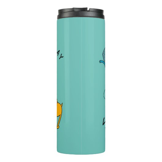 Abenteuerzeit | Spielen mit BMO Thermosbecher (Rückseite)