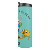 Abenteuerzeit | Spielen mit BMO Thermosbecher (Nach rechts gedreht)