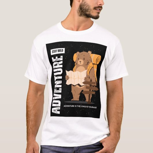 Abenteuerzeit T-Shirt (Vorderseite)