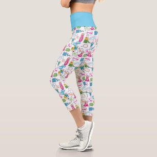 Abenteuerzeit   Zeichen-Abrufmuster Capri Leggings
