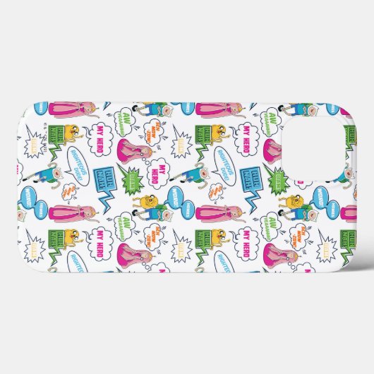 Abenteuerzeit | Zeichen-Abrufmuster Case-Mate iPhone Hülle (Rückseite (Horizontal))