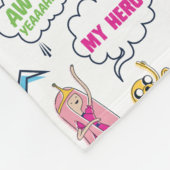 Abenteuerzeit | Zeichen-Abrufmuster Fleecedecke (Ecke)