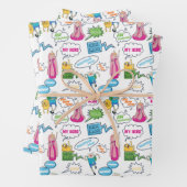 Abenteuerzeit | Zeichen-Abrufmuster Geschenkpapier Set (Beispiel)