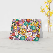 Abenteuerzeit | Zeichen-Toss-Muster Karte (Gelbe Blume)