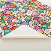 Abenteuerzeit | Zeichen-Toss-Muster Sherpadecke (3/4)