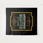 Abenteurer Gewollt Treffen in der Taverne Wandteppich (Vorderseite (Horizontal))