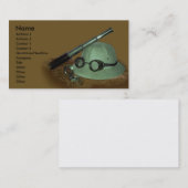 Abenteurer-Visitenkarte Visitenkarte (Vorne/Hinten)