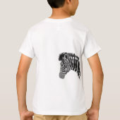 Abenteurer-Zebra-T - Shirt (Rückseite)