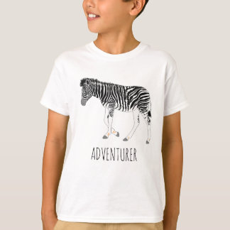 Abenteurer-Zebra-T - Shirt