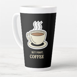 Aber als Erstes Kaffee, der lange Zeit frisch war Milchtasse