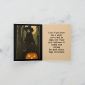 ABER ANGEL HALLOWEEN KARTE (Innenseite)