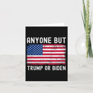 Aber Biden oder Trump 2024 gegen Biden & amp; Trum Karte