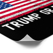 Aber Biden oder Trump 2024 gegen Biden & amp; Trum Poster (Ecke)