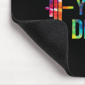 Aber bist du sarkastisch gestorben Lustiger Workou Mousepad (Ecke)