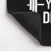 Aber bist du sarkastisch gestorben Lustiger Workou Mousepad (Ecke)