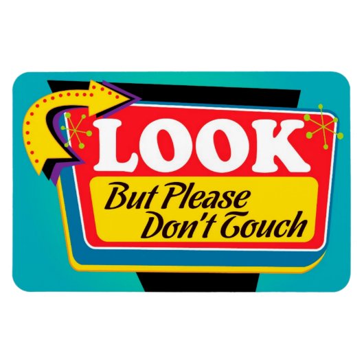 Aber bitte nicht Touch Magnet - groß (Horizontal)