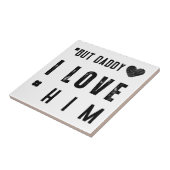 Aber Daddy ich liebe ihn Fliese (Seite)