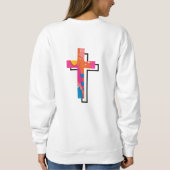 Aber dann Jesus Sweatshirt für Frauen (Rückseite)