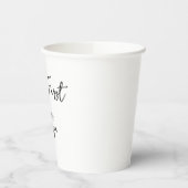 Aber das erste Coffee-Zitat einfach Pappbecher (Links)