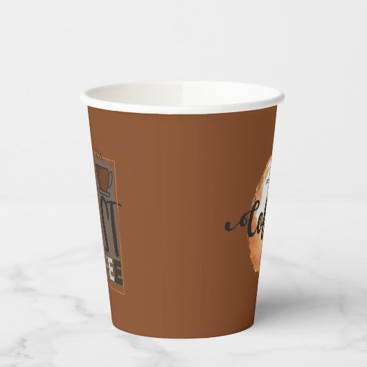 Aber das erste Coffee-Zitat Pappbecher (Links)