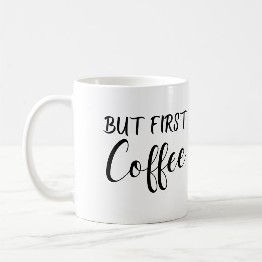 Aber das erste Kaffeedesign, das Design für Kaffee Kaffeetasse (Links)