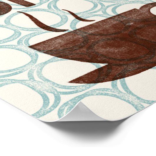 Aber das erste Kaffeemaschine Poster Art Print Kit (Ecke)