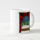 Aber das Feuer ist so schön Jumbo-Tasse (Vorderseite Rechts)