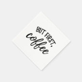 Aber der erste Cocktail Napkins Serviette (Ecke)