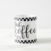 Aber der erste Kaffee Cup Tasse Tee Kaffee (Mittel)