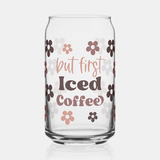 Aber der erste Kaffee Dosenglas (Links)