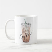 Aber der erste Kaffee-Hipster Kaffeetasse (Links)