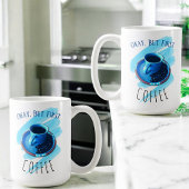 Aber der erste Kaffee Kaffee-Cup Saucer Bohnen Kaffeetasse