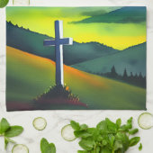 Aber der Herr stand bei mir ein Küchentuch (Gefaltet)