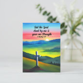 Aber der Herr stand von mir auf der Postkarte (Stehend Vorderseite)