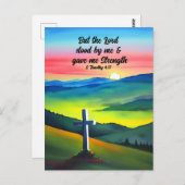 Aber der Herr stand von mir auf der Postkarte (Vorne/Hinten)