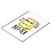 Aber der lustige Butter Pun Notizblock (Linke Seite)