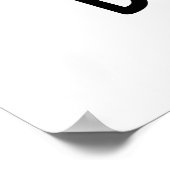 Aber der lustige Butter Pun Poster (Ecke)