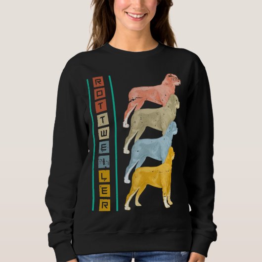 Aber der Rottweiler ist ein sehr besonderes Tier a Sweatshirt (Vorderseite)