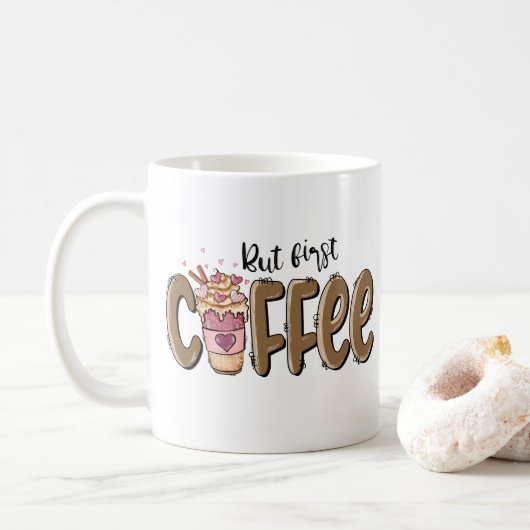 Aber die erste Personalisierte Veröffentlichung de Kaffeetasse (Mit Donut)