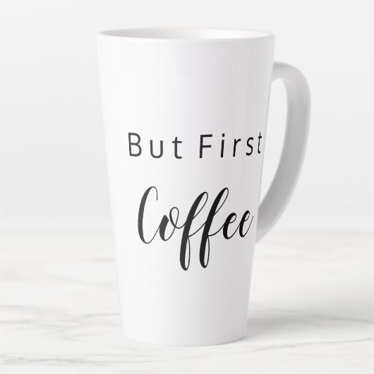 Aber die erste Tasse für Kaffeeliebhaber (Rechte Ecke)