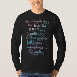Aber die Frucht des Geistes ist - Christlicher Gla T-Shirt