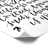 Aber die Früchte des Geistes Poster (Ecke)