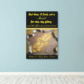 Aber du, o Herr, bist ein Schild für mich; meine H (Insitu (Holzboden))